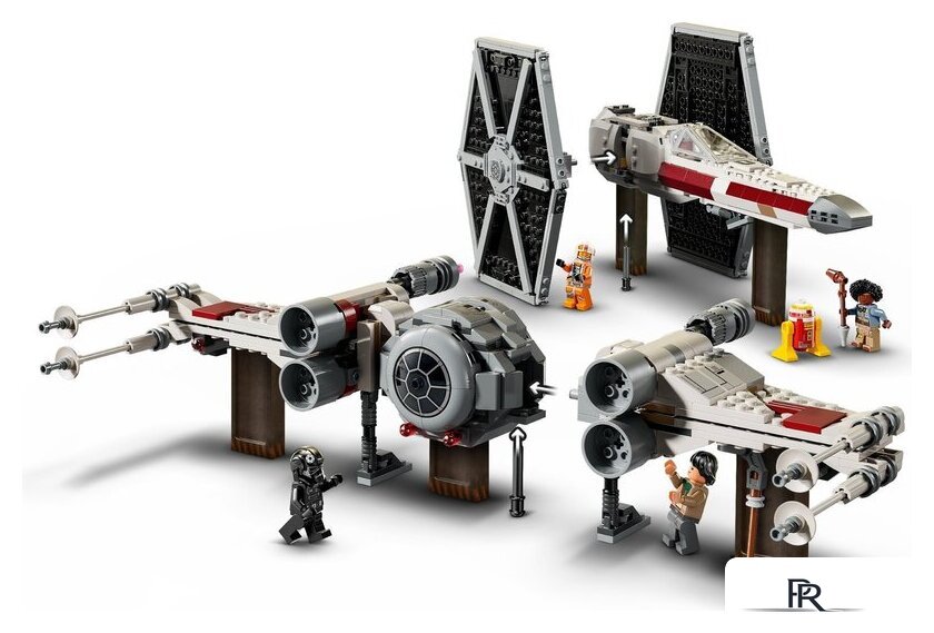 Конструктор LEGO Star Wars 75393 Микс истребителей TIE и X-Wing - Изображение №6 — Интернет-магазин ПроЗаказ