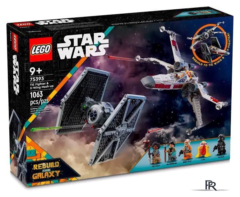Конструктор LEGO Star Wars 75393 Микс истребителей TIE и X-Wing - Изображение №1 — Интернет-магазин ПроЗаказ