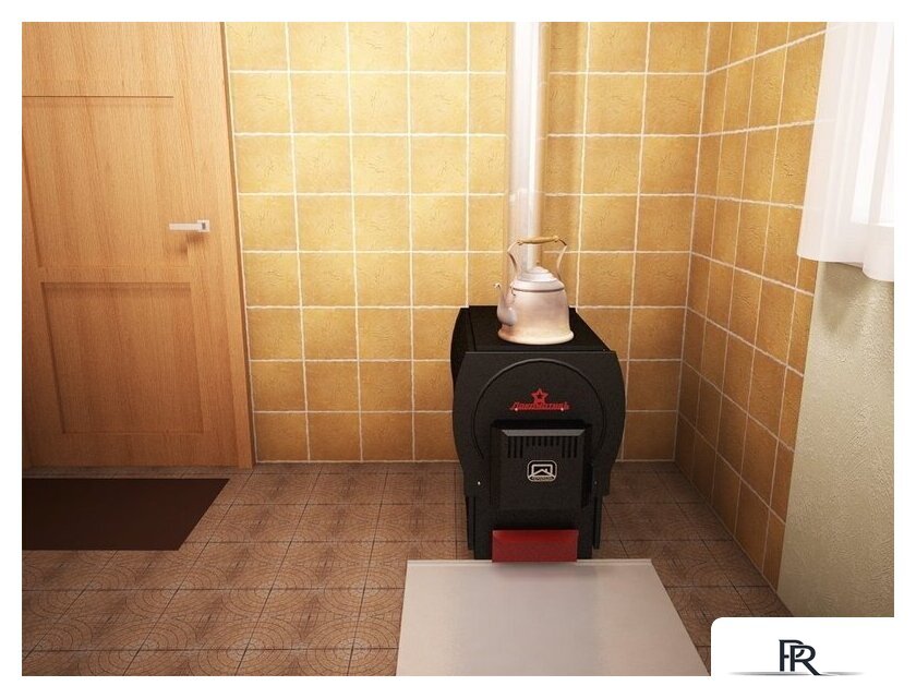 Свободностоящая печь-камин Теплодар Локомотивъ 120 - Изображение №3 — Интернет-магазин ПроЗаказ