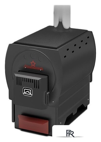 Свободностоящая печь-камин Теплодар Локомотивъ 120 - Изображение №1 — Интернет-магазин ПроЗаказ