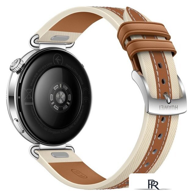 Умные часы Huawei Watch GT 6 41 мм (серебристый, с коричневым кожаным ремешком, международная версия) - Изображение №4 — Интернет-магазин ПроЗаказ