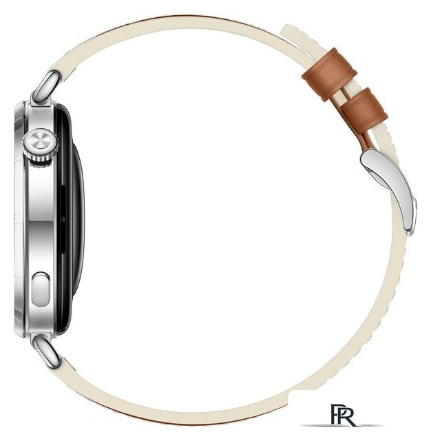 Умные часы Huawei Watch GT 6 41 мм (серебристый, с коричневым кожаным ремешком, международная версия) - Изображение №5 — Интернет-магазин ПроЗаказ