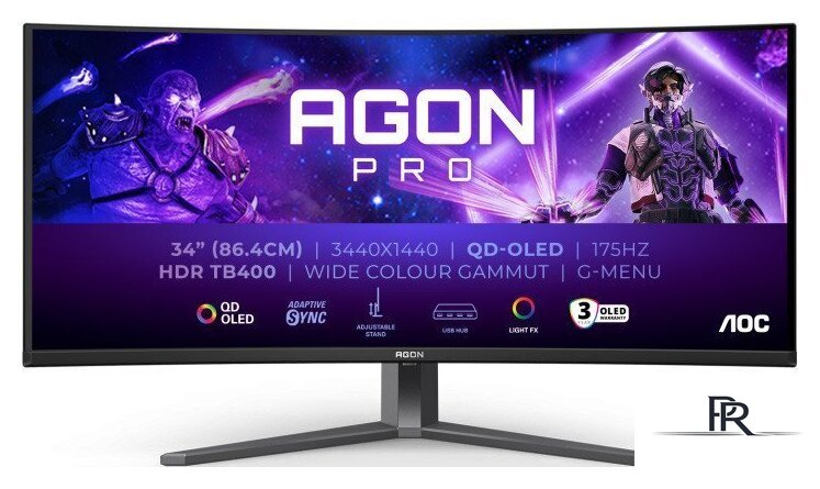 Игровой монитор AOC Agon Pro QD-OLED AG346UCD - Изображение №1 — Интернет-магазин ПроЗаказ