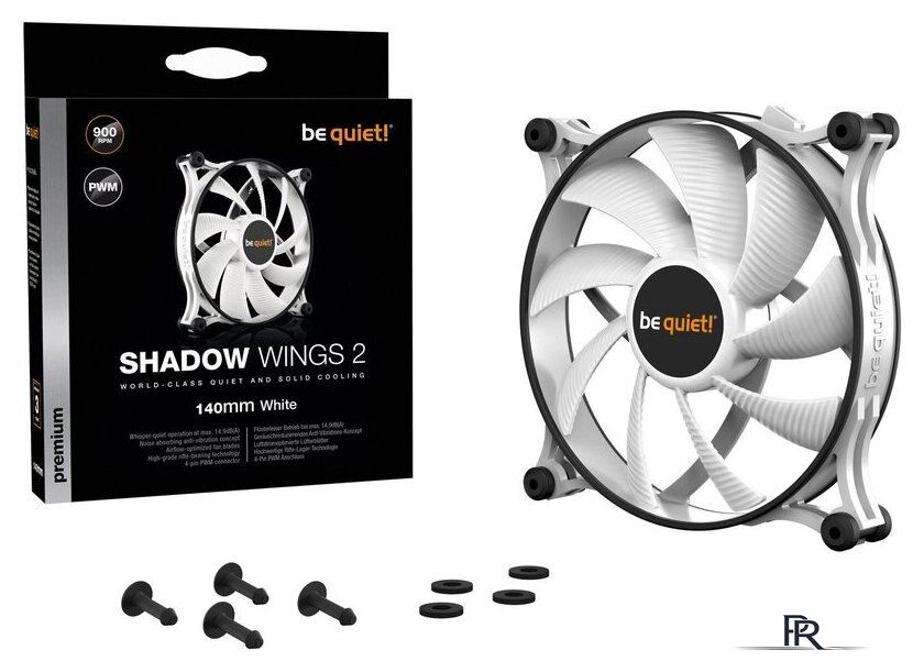 Вентилятор для корпуса be quiet! Shadow Wings 2 140mm PWM BL091 - Изображение №5 — Интернет-магазин ПроЗаказ