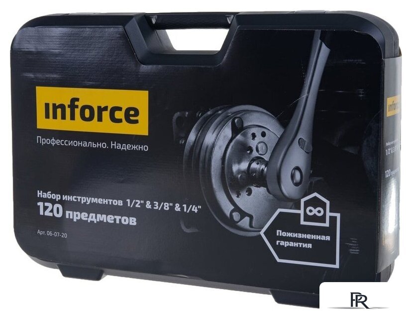 Универсальный набор инструментов Inforce 06-07-20 (120 предметов) - Изображение №18 — Интернет-магазин ПроЗаказ