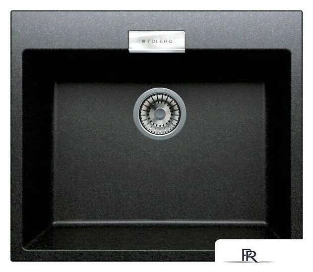 Кухонная мойка Polygran Tolero 580 (черный) - Изображение №1 — Интернет-магазин ПроЗаказ