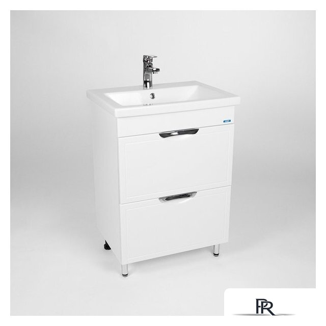  Viant Тумба с умывальником Лима Como 60 VLIM60CO-T2Y+S-UM-COM60/1-w - Изображение №4 — Интернет-магазин ПроЗаказ