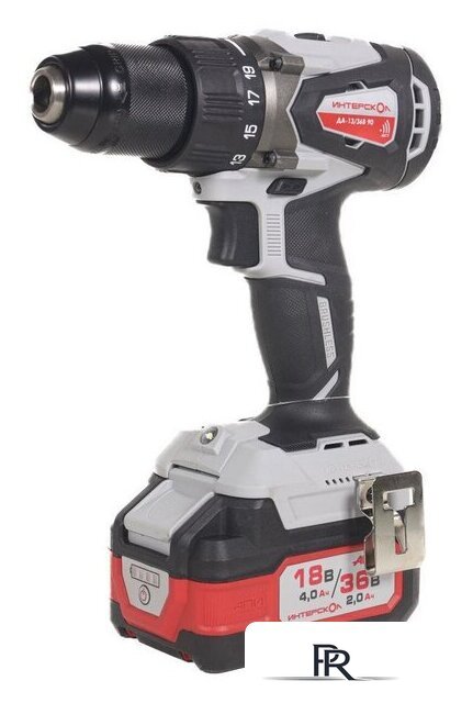 Дрель-шуруповерт Интерскол ДА-13/36В 90 861.2.2.70 (с 2-мя АКБ, кейс) - Изображение №1 — Интернет-магазин ПроЗаказ
