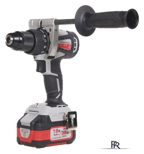 Дрель-шуруповерт Интерскол ДА-13/36В 90 861.2.2.70 (с 2-мя АКБ, кейс) - Изображение №4 — Интернет-магазин ПроЗаказ