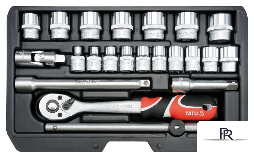 Универсальный набор инструментов Yato YT-38561 (22 предмета) - Изображение №2 — Интернет-магазин ПроЗаказ