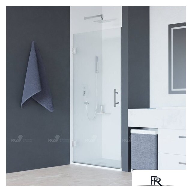 Душевая дверь RGW HO-011 350601109-11 90 (хром/прозрачное стекло) - Изображение №1 — Интернет-магазин ПроЗаказ
