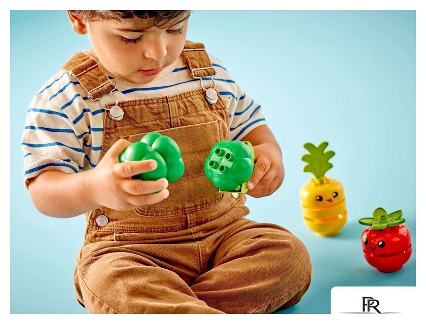 Конструктор LEGO Duplo 10982 Трактор для перевозки овощей и фруктов - Изображение №8 — Интернет-магазин ПроЗаказ