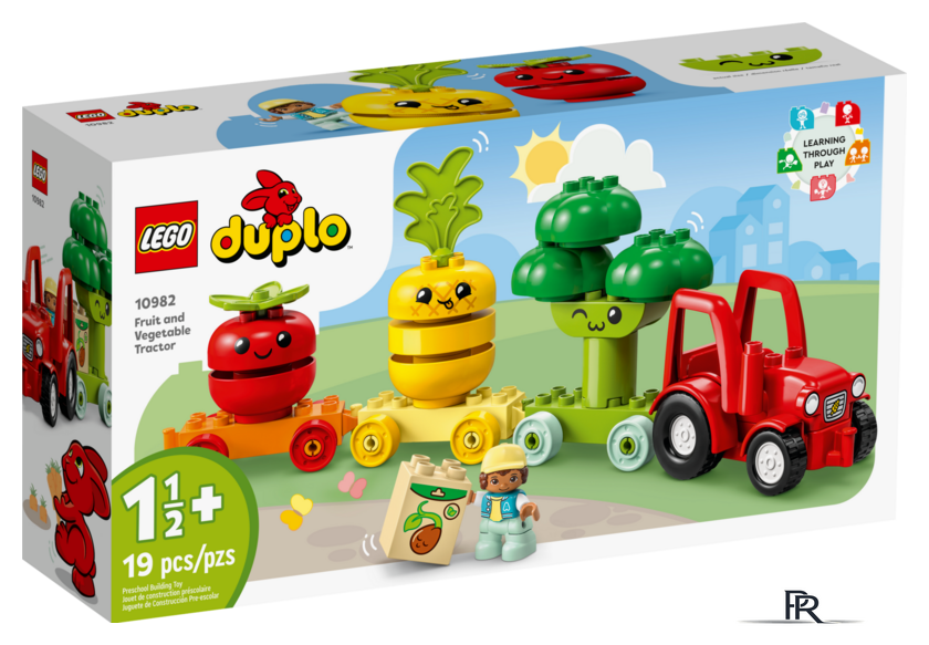 Конструктор LEGO Duplo 10982 Трактор для перевозки овощей и фруктов - Изображение №1 — Интернет-магазин ПроЗаказ