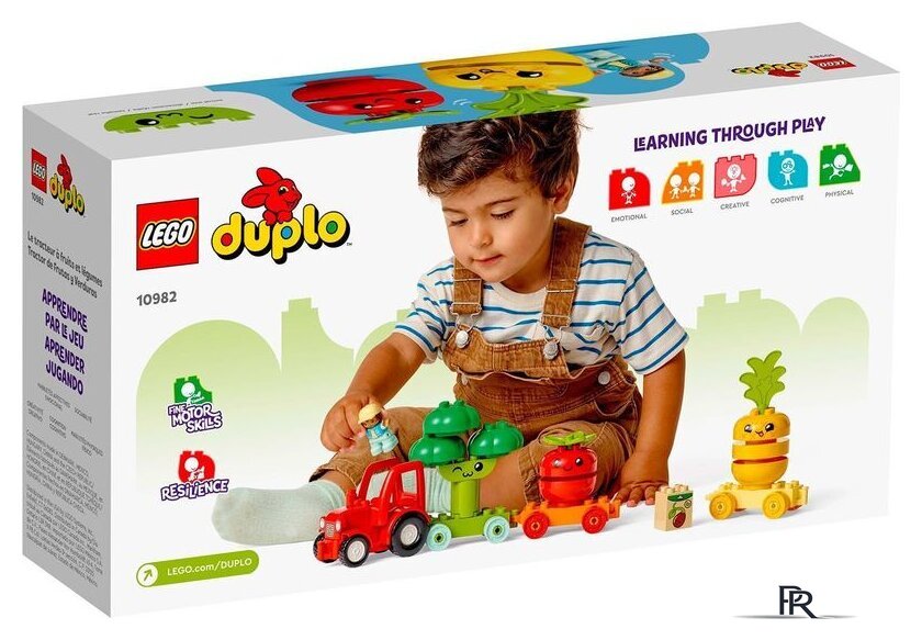 Конструктор LEGO Duplo 10982 Трактор для перевозки овощей и фруктов - Изображение №2 — Интернет-магазин ПроЗаказ