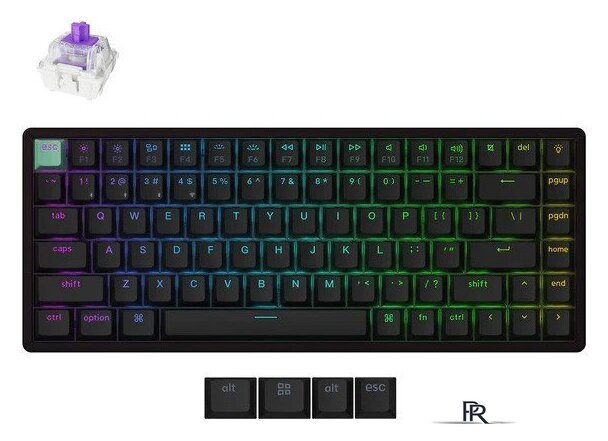 Клавиатура Keychron K2 HE Standart Edition Black K2H-J1 (Nebula Magnetic) - Изображение №1 — Интернет-магазин ПроЗаказ
