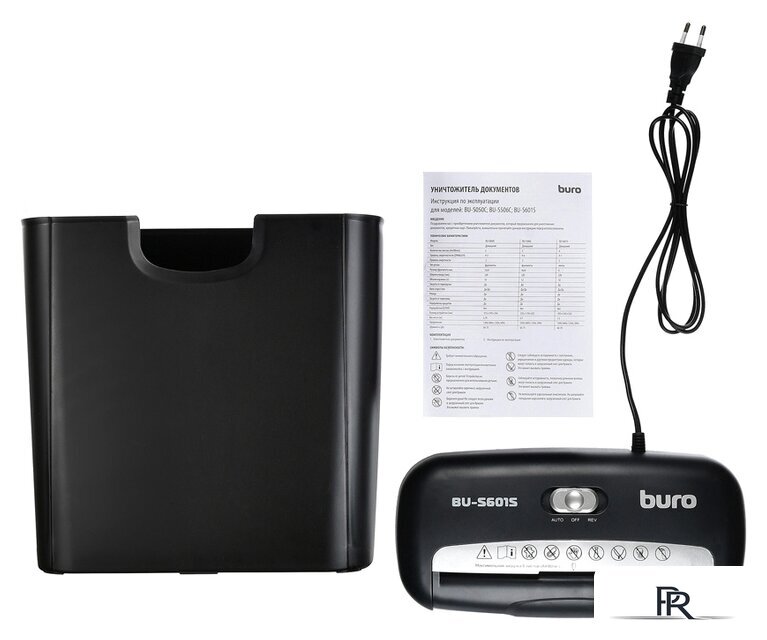 Шредер Buro Home BU-S601S - Изображение №8 — Интернет-магазин ПроЗаказ