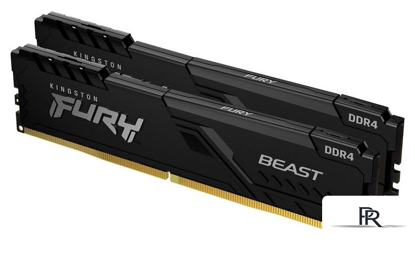 Оперативная память Kingston FURY Beast 2x8GB DDR4 PC4-25600 KF432C16BBK2/16 - Изображение №1 — Интернет-магазин ПроЗаказ