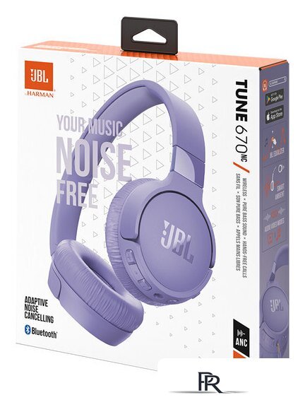 Наушники JBL Tune 670NC (сиреневый, китайская версия) - Изображение №12 — Интернет-магазин ПроЗаказ