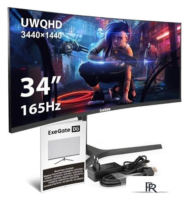 Игровой монитор ExeGate Combat EC3400TA EX297580RUS - Изображение №7 — Интернет-магазин ПроЗаказ