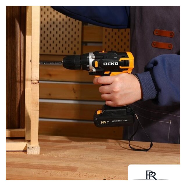 Дрель-шуруповерт Deko Banger 20V ONE + Set 63 083-1043 (с 2-мя АКБ, кейс) - Изображение №5 — Интернет-магазин ПроЗаказ