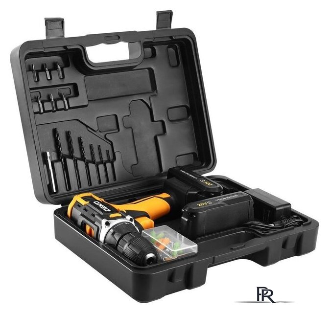 Дрель-шуруповерт Deko Banger 20V ONE + Set 63 083-1043 (с 2-мя АКБ, кейс) - Изображение №3 — Интернет-магазин ПроЗаказ