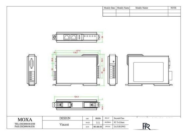 Конвертер Moxa NPort IA-5150I - Изображение №4 — Интернет-магазин ПроЗаказ