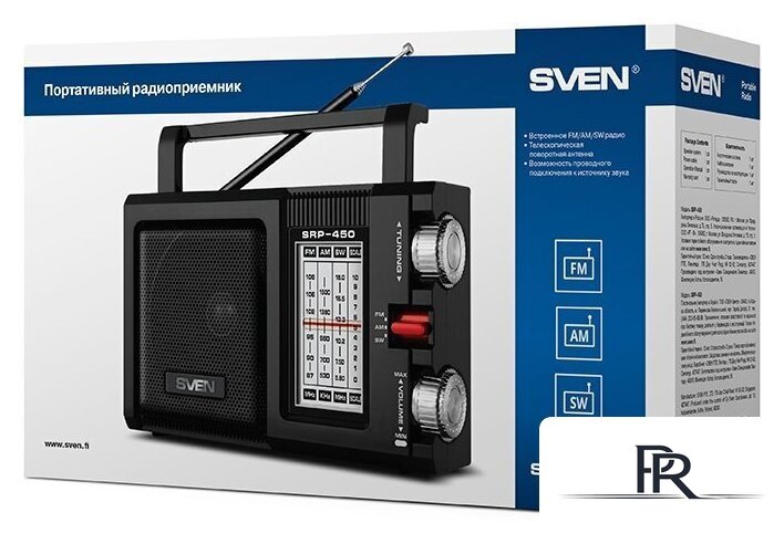 Радиоприемник SVEN SRP-450 - Изображение №7 — Интернет-магазин ПроЗаказ