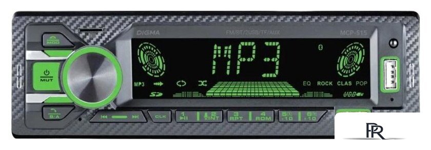 USB-магнитола Digma MCP-515 - Изображение №1 — Интернет-магазин ПроЗаказ