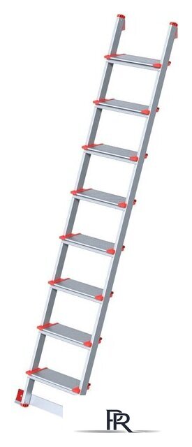 Лестница Новая высота NV 517 алюминиевая 8 ступеней - Изображение №1 — Интернет-магазин ПроЗаказ