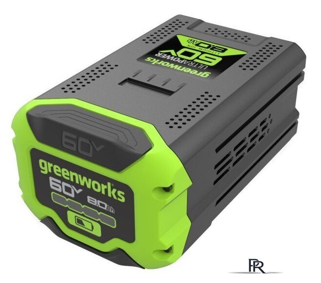 Аккумулятор Greenworks G60B8 (60В/8 Ач) - Изображение №1 — Интернет-магазин ПроЗаказ