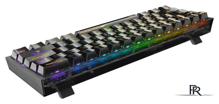 Клавиатура Redragon Fizz (прозрачный/черный) - Изображение №5 — Интернет-магазин ПроЗаказ