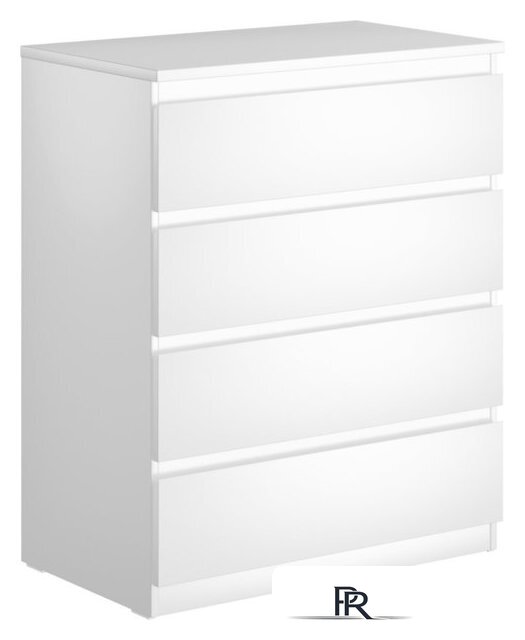 Комод Mio Tesoro Мальта 4 ящика 80x99 2.05.02.070.1 (белый) - Изображение №1 — Интернет-магазин ПроЗаказ