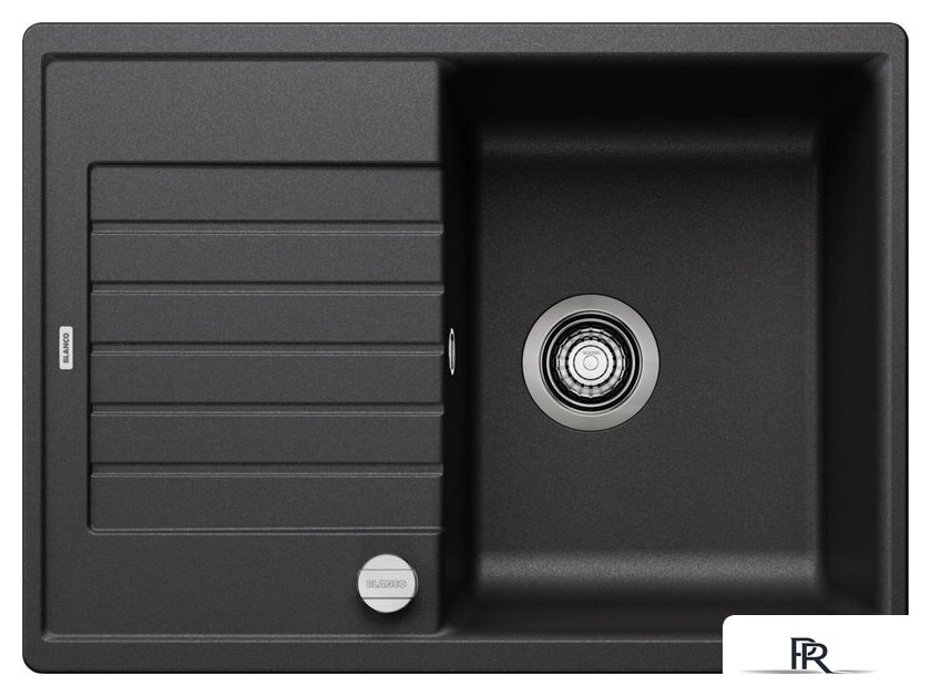 Кухонная мойка Blanco Zia 45 S Compact 524715 (антрацит, клапан-автомат) - Изображение №1 — Интернет-магазин ПроЗаказ