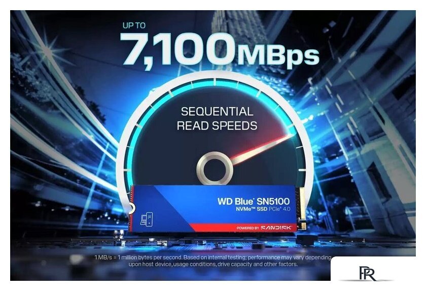 SSD WD Blue SN5100 4TB WDS400T5B0E - Изображение №3 — Интернет-магазин ПроЗаказ