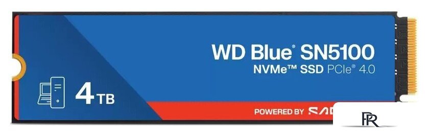 SSD WD Blue SN5100 4TB WDS400T5B0E - Изображение №1 — Интернет-магазин ПроЗаказ