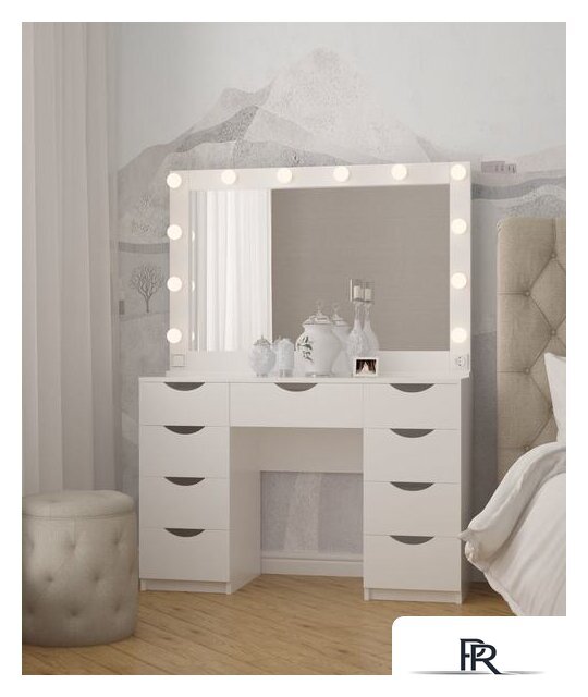 Туалетный столик с зеркалом Мир Мебели SV-65 - Изображение №1 — Интернет-магазин ПроЗаказ