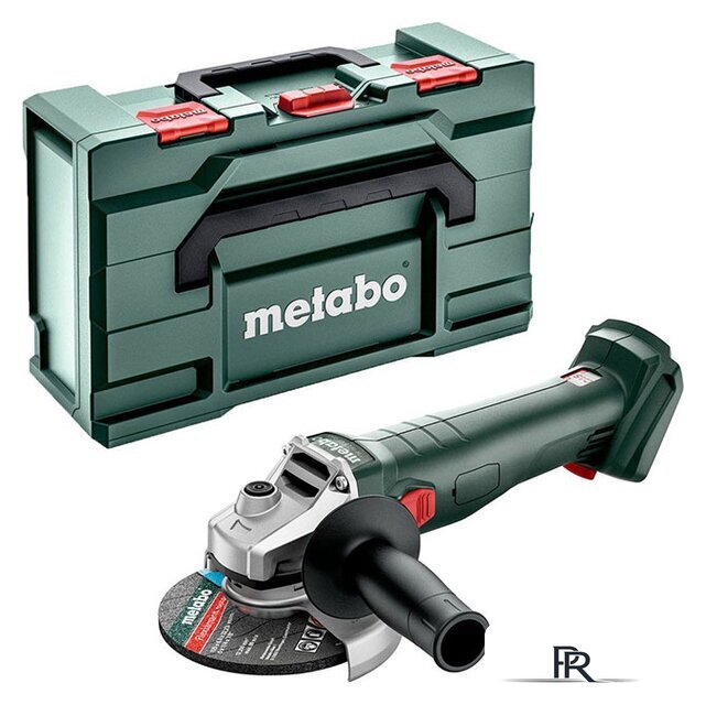 Угловая шлифмашина Metabo W 18 L 9-125 Quick 602249840 (без АКБ, кейс) - Изображение №1 — Интернет-магазин ПроЗаказ