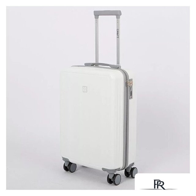Чемодан-спиннер Grott 340-614/5-20 (белый) - Изображение №2 — Интернет-магазин ПроЗаказ