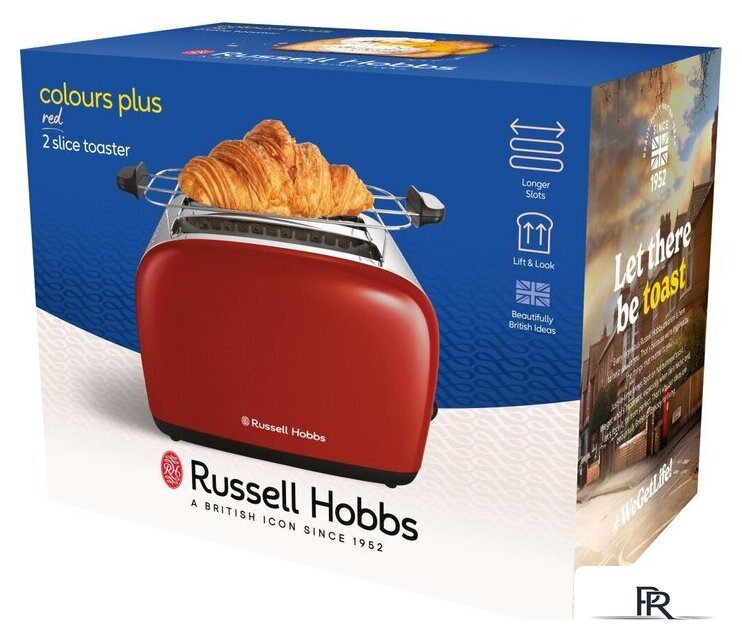 Тостер Russell Hobbs Colours Plus 2 Slice 26554-56 - Изображение №9 — Интернет-магазин ПроЗаказ