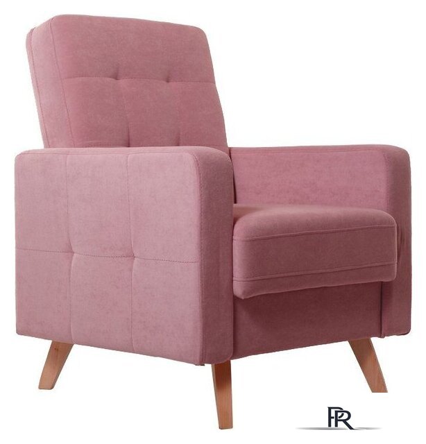 Интерьерное кресло Krones Тесей (велюр пыльной розы) - Изображение №1 — Интернет-магазин ПроЗаказ