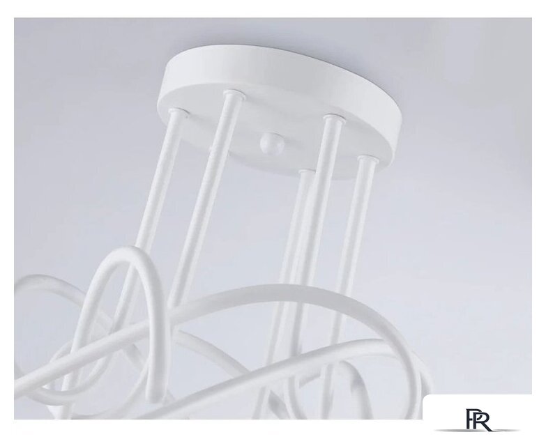 Люстра средней высоты Ambrella light Traditional TR80417/5 WH/CH (белый/хром ) - Изображение №4 — Интернет-магазин ПроЗаказ