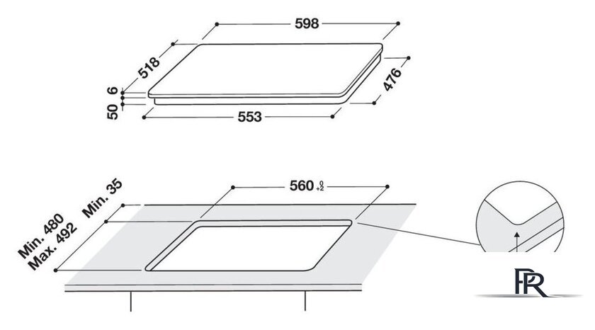 Варочная панель Whirlpool WL B5860 AL - Изображение №10 — Интернет-магазин ПроЗаказ