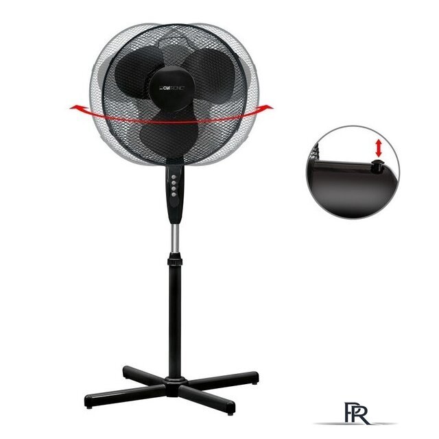 Вентилятор Clatronic VL 3603 S (черный) - Изображение №3 — Интернет-магазин ПроЗаказ