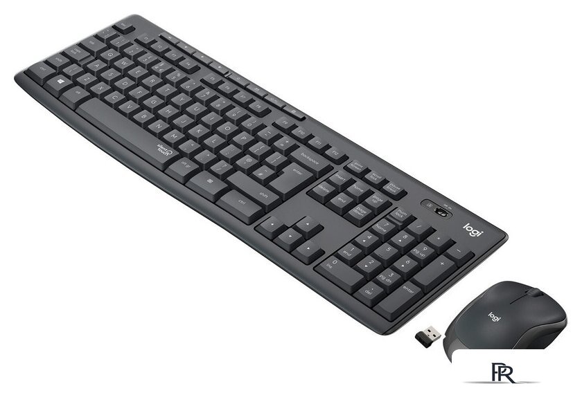 Офисный набор Logitech MK295 Silent Wireless Combo 920-009813 (графитовый) - Изображение №2 — Интернет-магазин ПроЗаказ