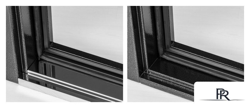 Металлическая дверь Guard Термо MG109 96x205 правая (черное серебро/белый ясень) - Изображение №12 — Интернет-магазин ПроЗаказ