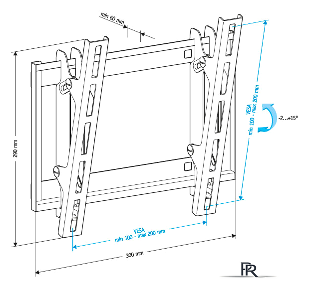 Кронштейн для телевизора Holder LCD-T2609 - Изображение №2 — Интернет-магазин ПроЗаказ