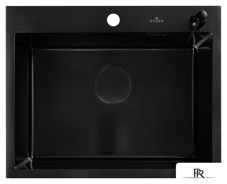 Кухонная мойка Roxen Snake 560220-60-BS PVD графит/текстурная поверхность (с коландером и дозатором) - Изображение №8 — Интернет-магазин ПроЗаказ