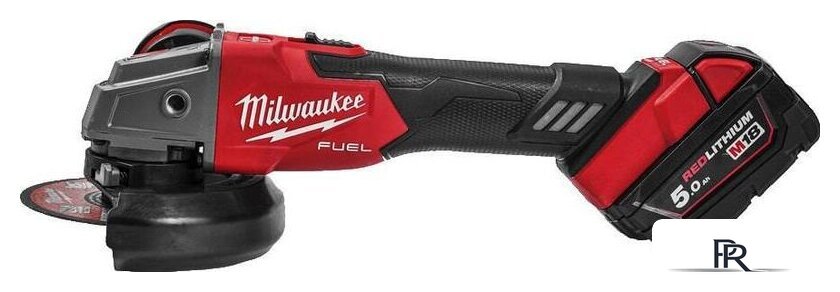 Угловая шлифмашина Milwaukee M18 FSAG125XB-502X Fuel 4933478430 (с 2-мя АКБ) - Изображение №2 — Интернет-магазин ПроЗаказ