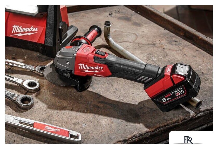 Угловая шлифмашина Milwaukee M18 FSAG125XB-502X Fuel 4933478430 (с 2-мя АКБ) - Изображение №3 — Интернет-магазин ПроЗаказ