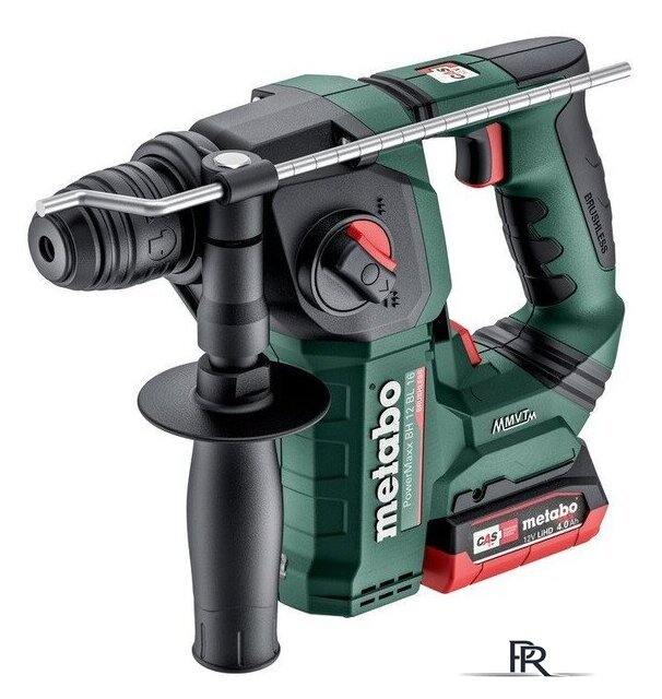 Перфоратор Metabo POWERMAXX BH 12 BL 16 600207800 (с 2-мя АКБ, кейс) - Изображение №1 — Интернет-магазин ПроЗаказ